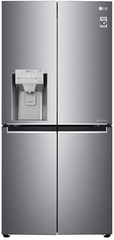 LGELECTRONICS Frigorifero side-by-side LG GML844PZKZ 428 L dispenser acqua classe A++ acciaio inox